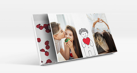 Muttertag - Gutscheine & Co kreativ verpacken: Foto-Geschenkbox