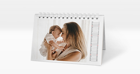 Originelles
Muttertagsgeschenk - Foto-Kalender schenken - Startmonat frei wählbar