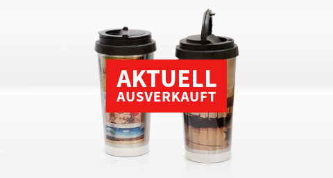 Thermobecher mit Lieblingsfoto